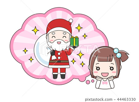 A girl who believes in Santa Claus 44463330