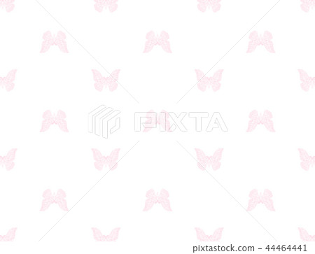 Japanese silk moth vector seamless pattern Japanese silk moth vector seamless pattern 44464441