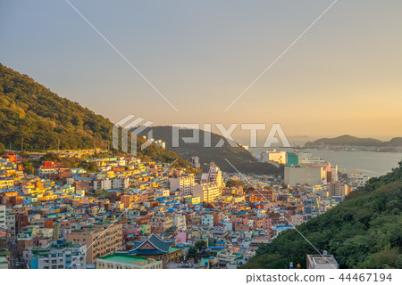 Famous attraction Gamcheon Culture Village, Korea 44467194