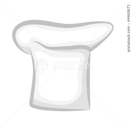 Realistic Stylish 3D Chef Cook Hat, Design of Cap 44468671