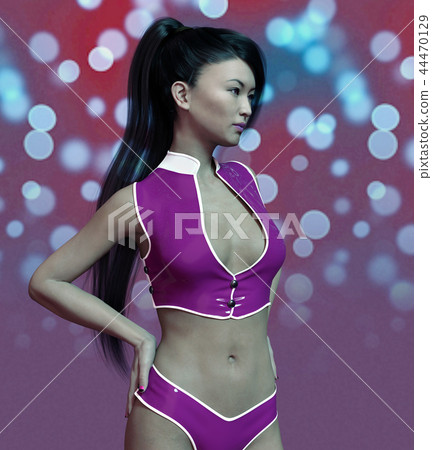 Showgirl in sexy outfit 44470129