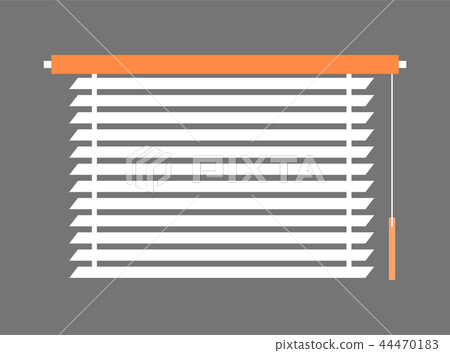Window-Blind Interior Piece Vector Illustration Window-Blind Interior Piece Vector Illustration 44470183