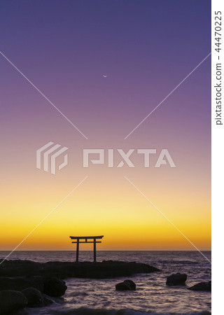 Iori Pref. Oarai Town Torii in Kamisu Iori Pref. Oarai Town Torii in Kamisu 44470225