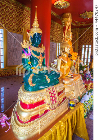 the emmerald Buddha in Pagoda the emmerald Buddha in Pagoda 44470247