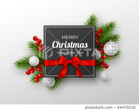 Christmas and New Year holiday design. Christmas and New Year holiday design. 44470256