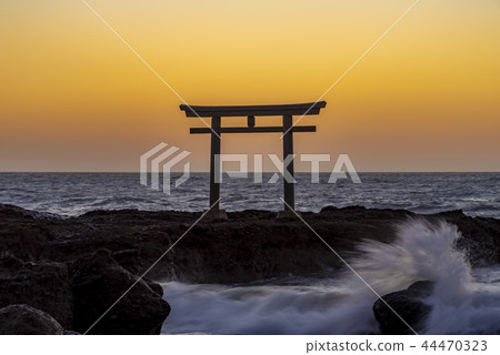 Iori Pref.Kaisu的Oarai Town Torii Iori Pref.Kaisu的Oarai Town Torii 44470323