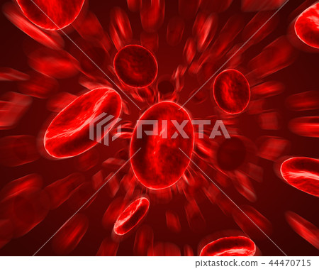 Red Blood Cells Flow Background 44470715