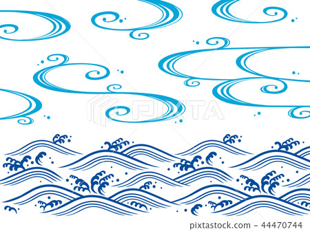 Wave pattern 2 44470744