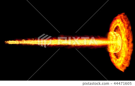 Fire from Flame Thrower Hitting the Wall Fire from Flame Thrower Hitting the Wall 44471605