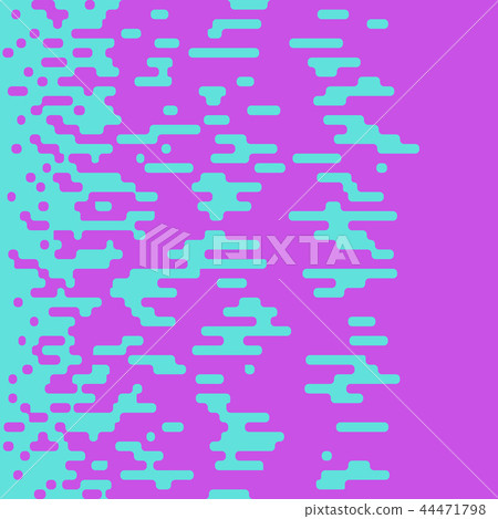 Two Color Rounded Lines Gradation Background 44471798