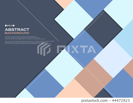 Colorful business square pattern cover background. Colorful business square pattern cover background. 44472923