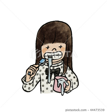 My teeth are pulled out. 44473539