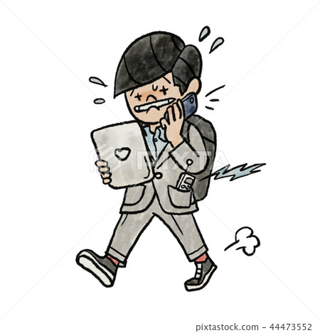 Busy businessman 44473552