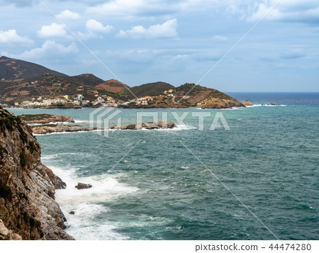 Coast of Paralia Fodele, Crete island 44474280