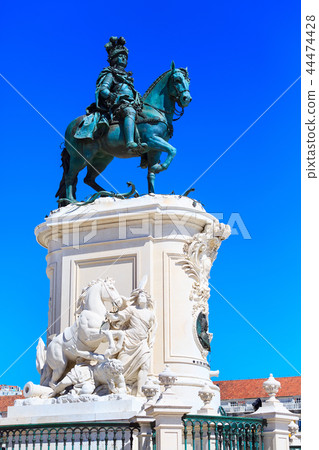 statue of King Jose I in Lisbon, Portugal 44474428