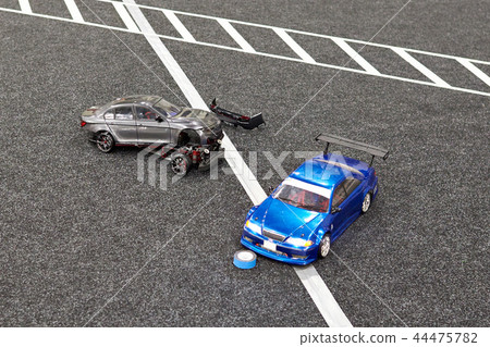 Accident in racing radio control cars Accident in racing radio control cars 44475782