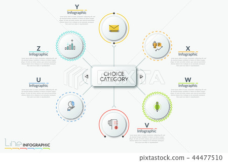 Modern infographic design template 44477510