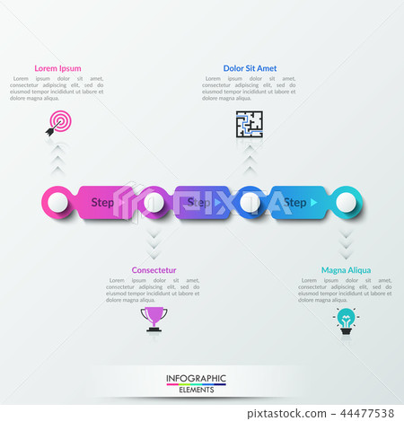 Modern infographic design template Modern infographic design template 44477538