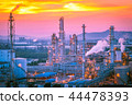 Oil and chemical petroleum refinery plant 44478393