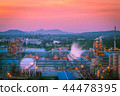 Oil and chemical petroleum refinery plant 44478395