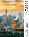 Oil and chemical petroleum refinery plant 44478398