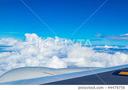 Sky seen from an airplane Above Japan 44479756
