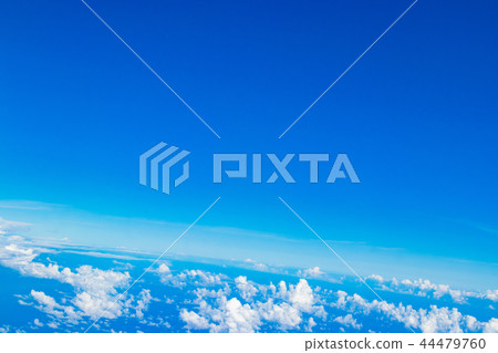 Sky seen from an airplane Above Japan Sky seen from an airplane Above Japan 44479760