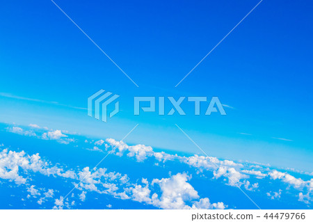 Sky seen from an airplane Above Japan Sky seen from an airplane Above Japan 44479766