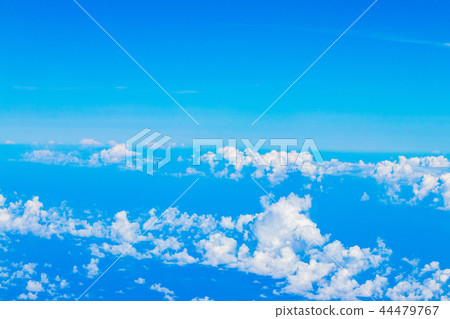 Sky seen from an airplane Above Japan Sky seen from an airplane Above Japan 44479767