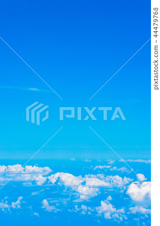 Sky seen from an airplane Above Japan 44479768
