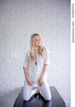 cute teenage girl / portrait of a fun beautiful girl, youth, teenager girl cute teenage girl / portrait of a fun beautiful girl, youth, teenager girl 44480454