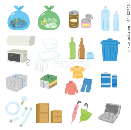 Various trash 44482796