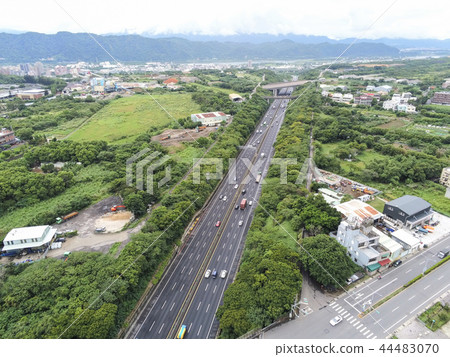 Taiwan highway empty shot 44483070