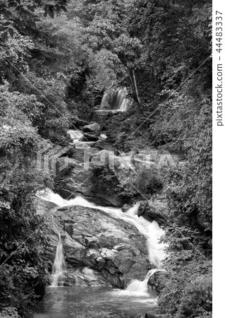 Close up of Mae-sa Waterfall Tier 4  in Chiangmai 44483337