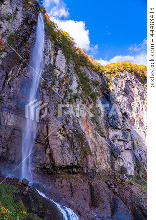 （長野）Yonago Daifufu Fudo瀑布的彩色葉子 44483413