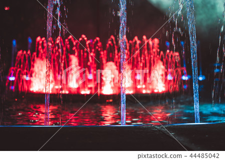 fountain at night fountain at night 44485042