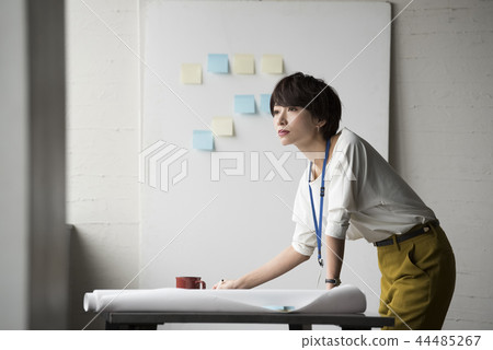 Business Woman Creative Business Woman Creative 44485267