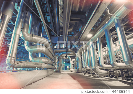 Equipment, cables and piping 44486544