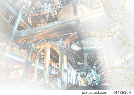 wireframe computer cad design concept image wireframe computer cad design concept image 44486569
