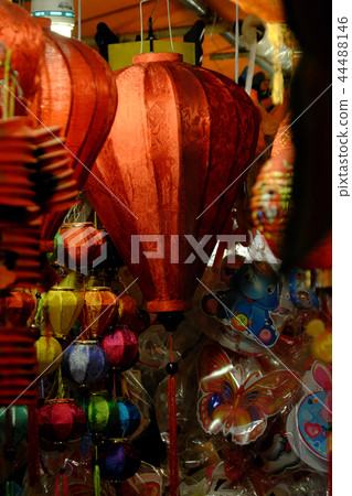 Close up of red lantern 44488146