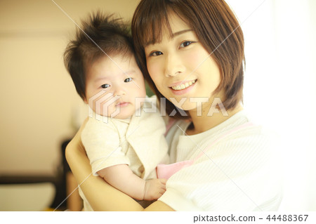 Baby and nursery teacher image 44488367