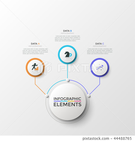 Modern Infographic Vector Template Modern Infographic Vector Template 44488765