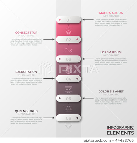 Modern Infographic Vector Template Modern Infographic Vector Template 44488766