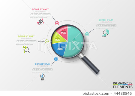 Modern Infographic Vector Template 44488846