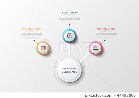 Modern Infographic Vector Template Modern Infographic Vector Template 44488866