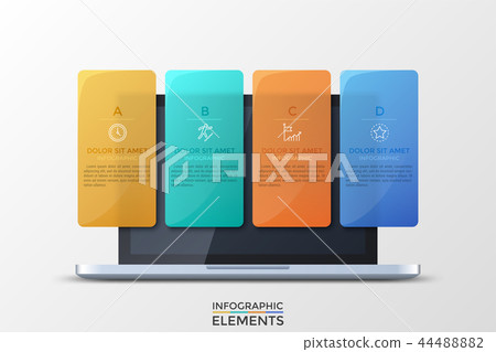 Modern Infographic Vector Template Modern Infographic Vector Template 44488882