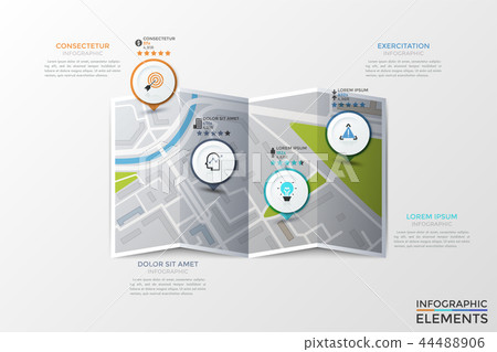 Modern Infographic Vector Template Modern Infographic Vector Template 44488906