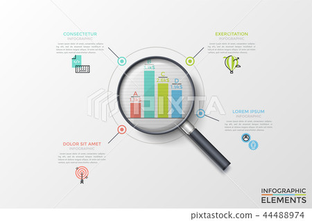 Modern Infographic Vector Template Modern Infographic Vector Template 44488974