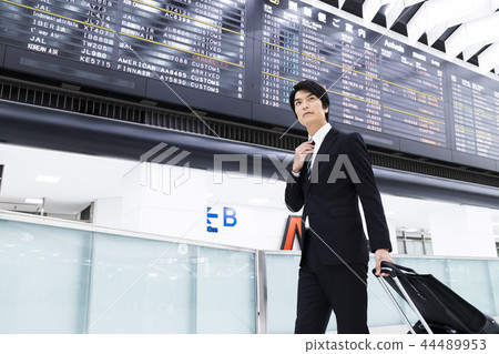 企業機場商人回歸家庭商務旅行 44489953