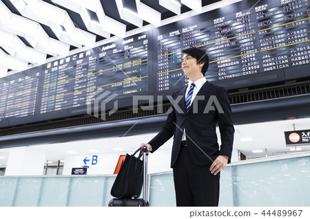 企業機場商人回歸家庭商務旅行 44489967